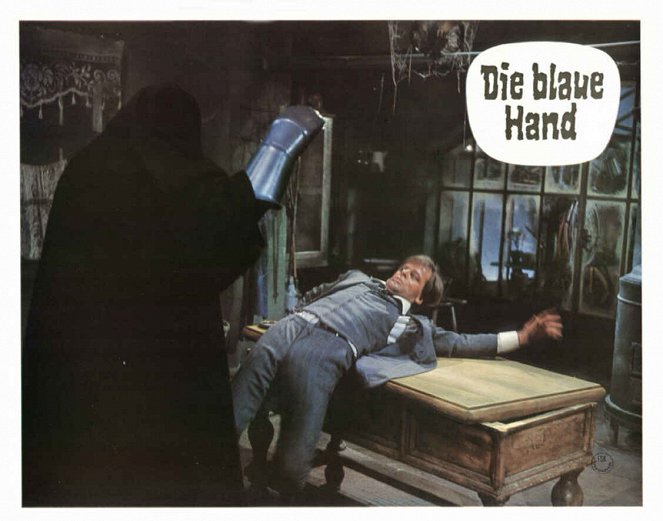 Die blaue Hand - Lobby karty - Klaus Kinski