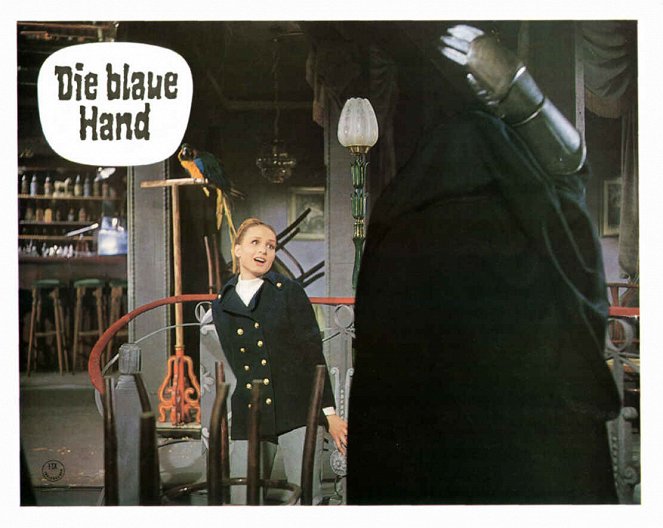 Edgar Wallace: Die blaue Hand - Lobbykarten - Diana Körner