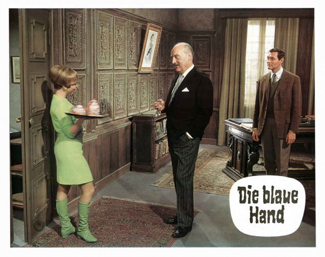 Edgar Wallace: Die blaue Hand - Lobbykarten