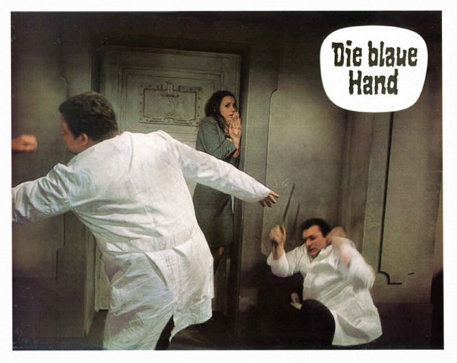 Edgar Wallace: Die blaue Hand - Lobbykarten - Diana Körner