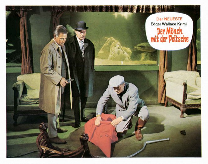Edgar Wallace - Der Mönch mit der Peitsche - Lobbykarten