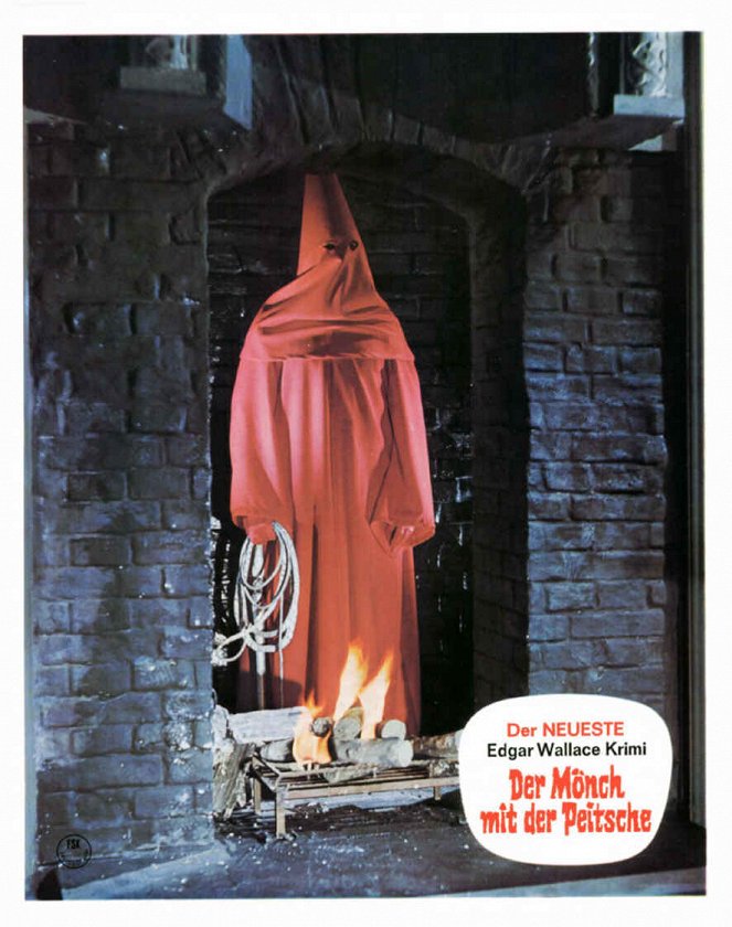 Edgar Wallace - Der Mönch mit der Peitsche - Lobbykarten