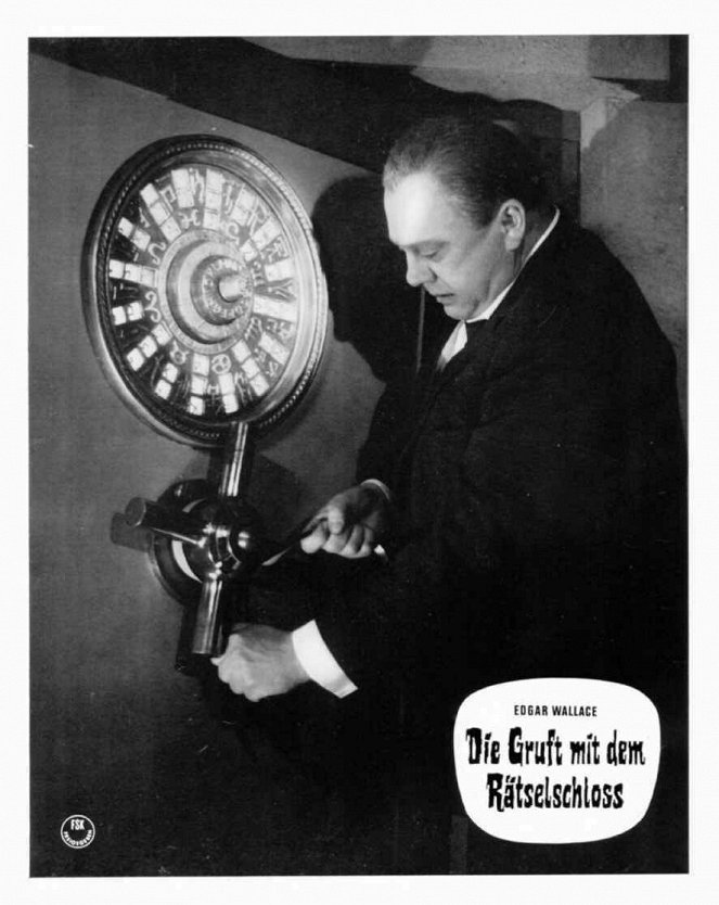 Edgar Wallace - Die Gruft mit dem Rätselschloss - Lobbykarten