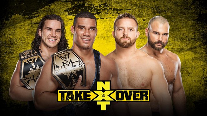 NXT TakeOver: The End - Werbefoto - Chas Betts, Nathan Everhart, Daniel Wheeler, David Harwood