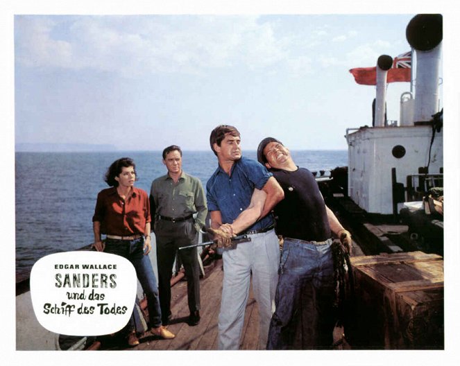 Sanders und das Schiff des Todes - Lobbykarten