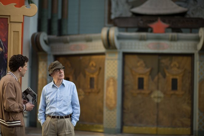 Café Society - Tournage - Jesse Eisenberg, Woody Allen