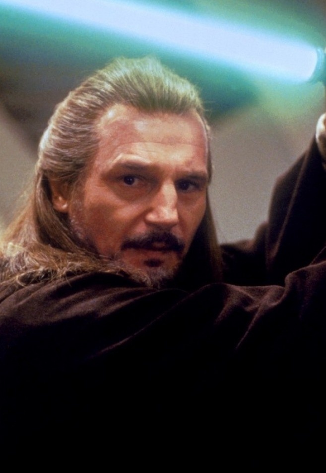 Star Wars: Episodi I: Pimeä uhka - Promokuvat - Liam Neeson