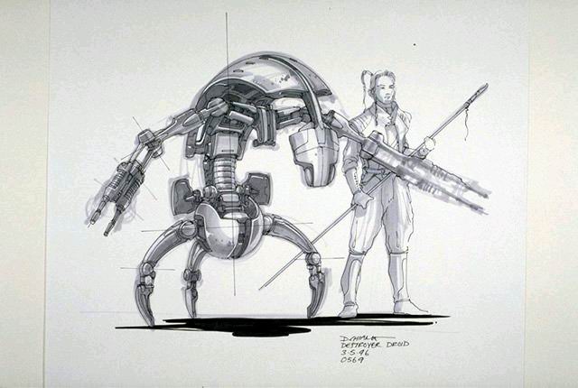 Star Wars : Episodio I - La amenaza fantasma - Arte conceptual