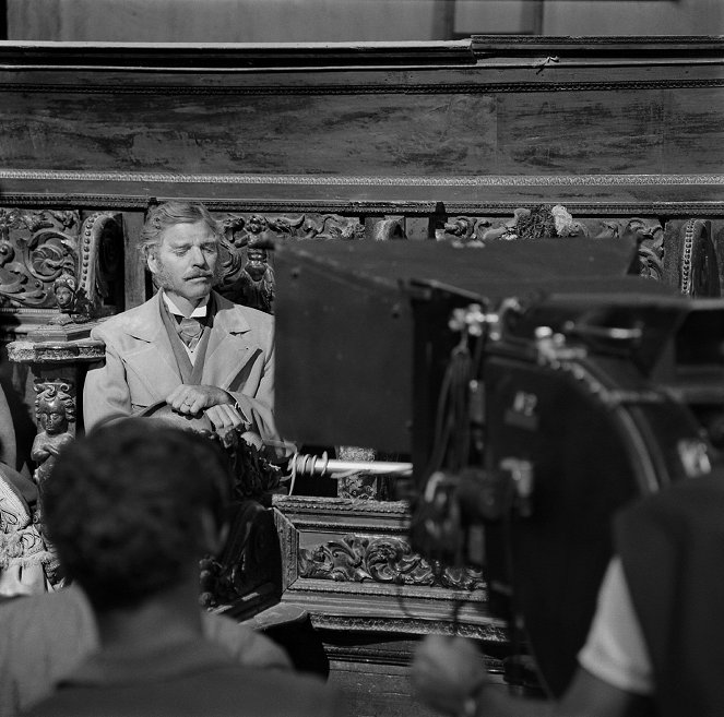 A párduc - Forgatási fotók - Burt Lancaster