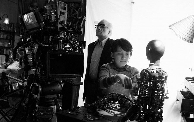 A Invenção de Hugo - De filmagens - Martin Scorsese, Asa Butterfield
