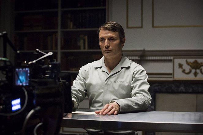 Hannibal - ...And the Woman Clothed in Sun - Z nakrúcania - Mads Mikkelsen
