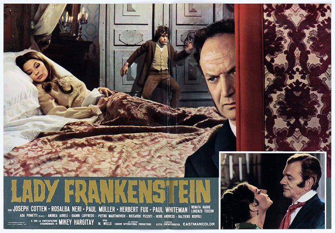 Lady Frankenstein, cette obsédée sexuelle - Cartes de lobby