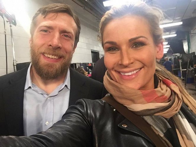 WWE SmackDown LIVE! - Z nakrúcania - Bryan Danielson, Natalie Neidhart