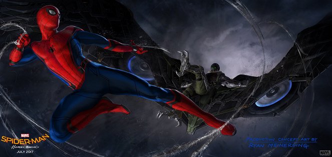 Spider-Man: Homecoming - Grafika koncepcyjna