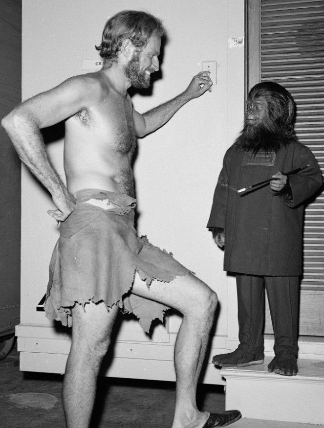 Planet of the Apes - Making of - Charlton Heston