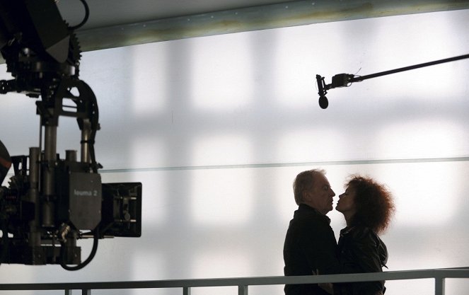 Les Herbes folles - Tournage - André Dussollier, Sabine Azéma