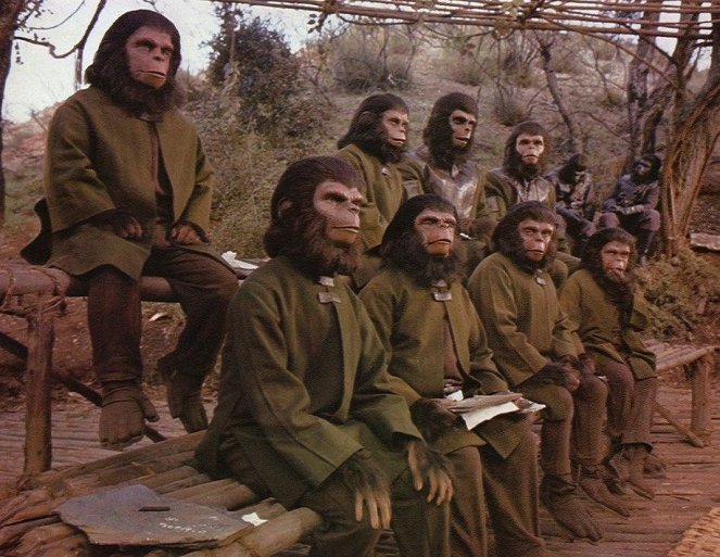 Batalla por el planeta de los simios - De la película