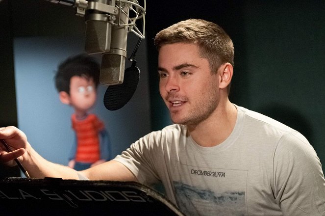 Lorax - Z natáčení - Zac Efron