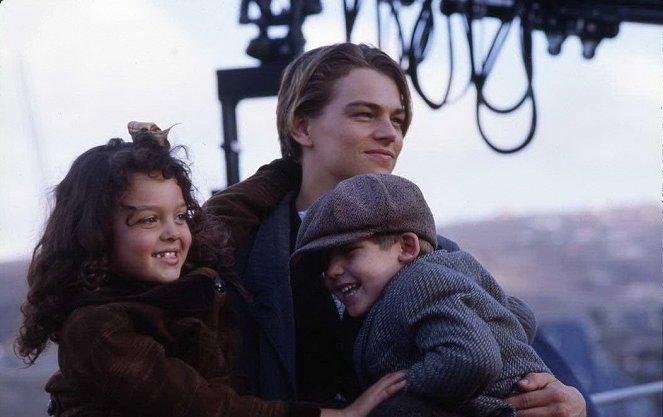 Titanic - Kuvat kuvauksista - Leonardo DiCaprio