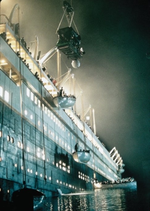 Titanic - Kuvat kuvauksista
