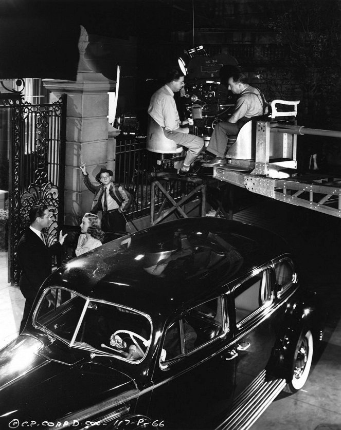 Le Defunt récalcitrant - Tournage - Robert Montgomery, Evelyn Keyes