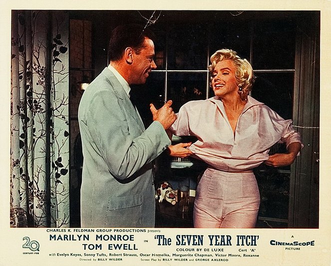 The Seven Year Itch - Lobbykaarten - Tom Ewell, Marilyn Monroe