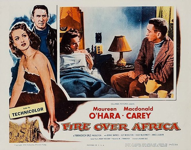 Fire Over Africa - Lobby Cards