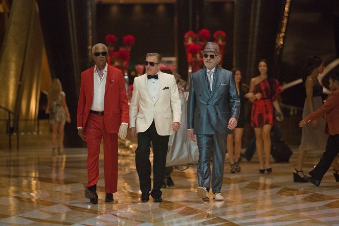 Frajeři ve Vegas - Z filmu - Morgan Freeman, Robert De Niro, Kevin Kline