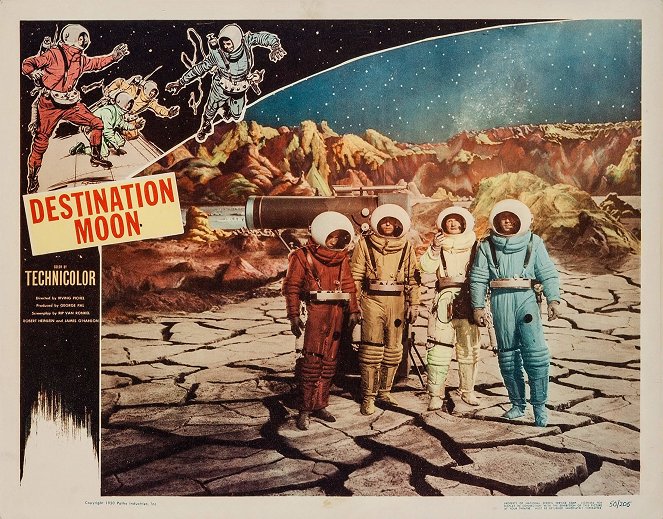 Destination Moon - Lobby Cards