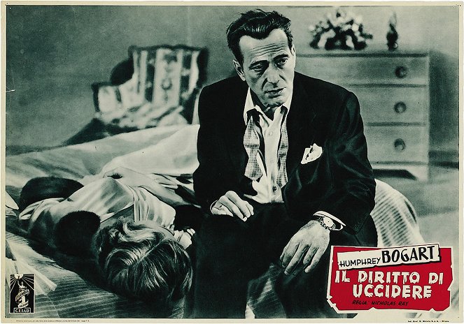 Le Violent - Cartes de lobby - Humphrey Bogart