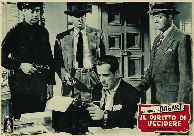 Le Violent - Cartes de lobby - Humphrey Bogart