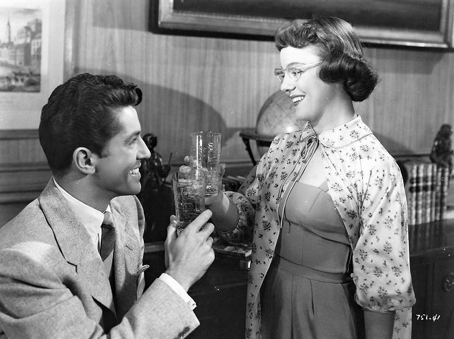 Extraños en un tren - De la película - Farley Granger, Patricia Hitchcock