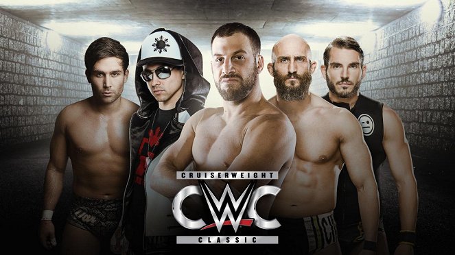 WWE Cruiserweight Classic: CWC - Werbefoto - Noam Dar, T.J. Perkins, Drew Gulak, Tommaso Whitney, Johnny Gargano