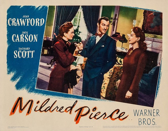 Le Roman de Mildred Pierce - Cartes de lobby
