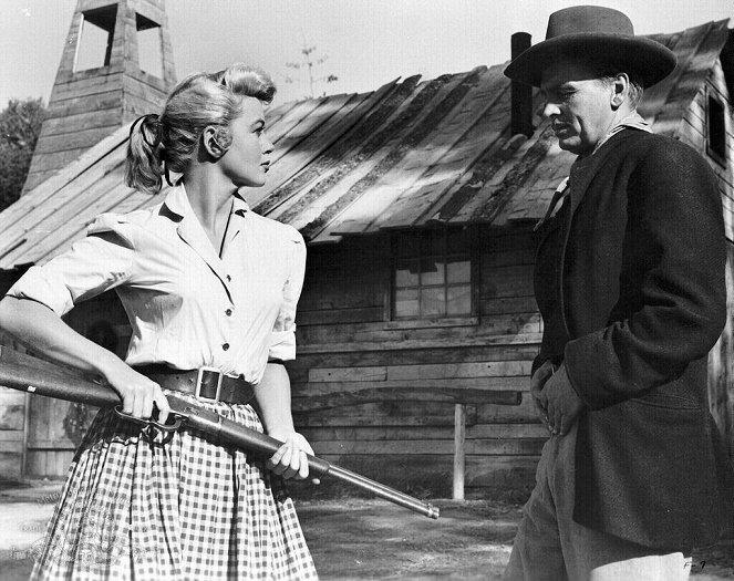 Fünf Revolver gehen nach Westen - Filmfotos - Dorothy Malone, John Lund