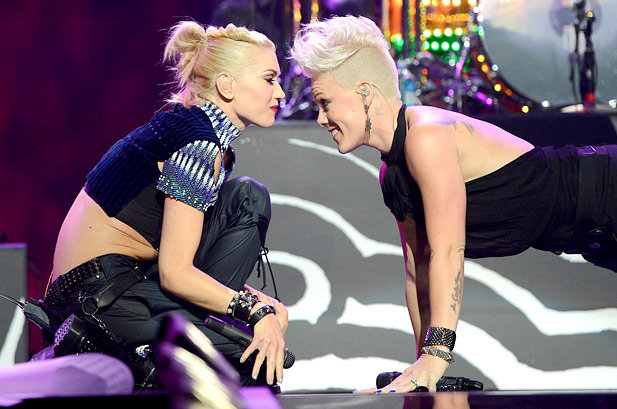 No Doubt: Live at iHeartRadio Music Festival 2012 - Photos - Gwen Stefani, P!nk