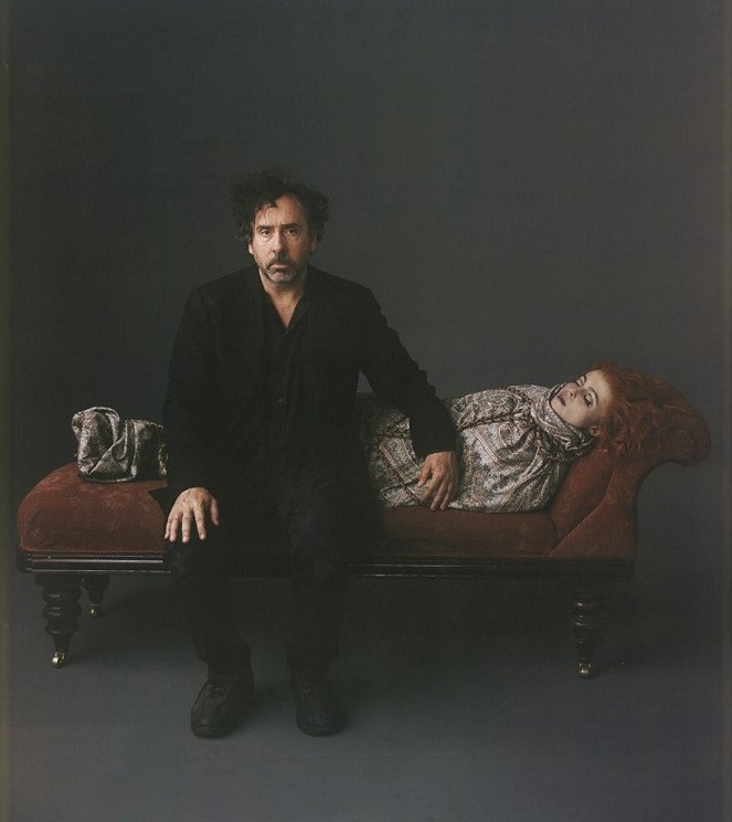 Sombras tenebrosas - Promoción - Tim Burton, Helena Bonham Carter