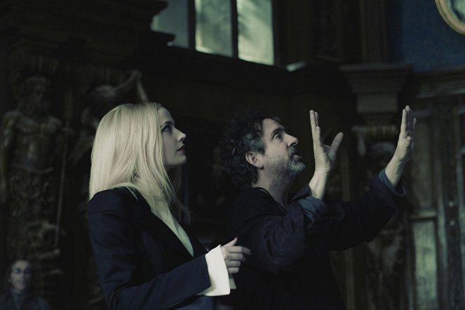 Temné stíny - Z natáčení - Eva Green, Tim Burton