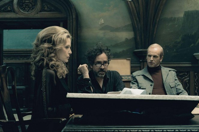 Dark Shadows - Dreharbeiten - Michelle Pfeiffer, Tim Burton, Jonny Lee Miller