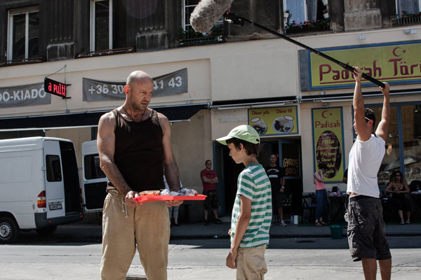 Parkoló - Tournage - Ferenc Lengyel, Simon Miklauzic