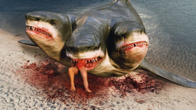 Útok trojhlavého žraloka - Z filmu