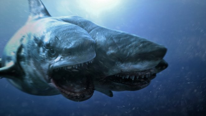 Útok trojhlavého žraloka - Z filmu