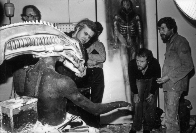 Alien - Making of - H.R. Giger, Ridley Scott