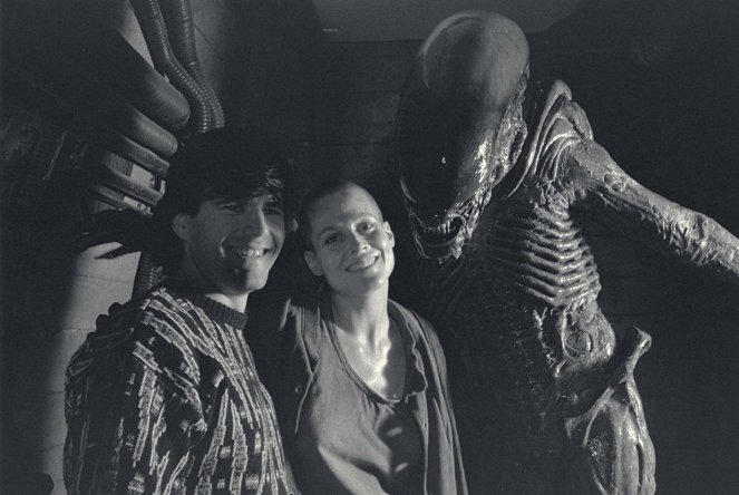 Alien 3 - Dreharbeiten - Sigourney Weaver
