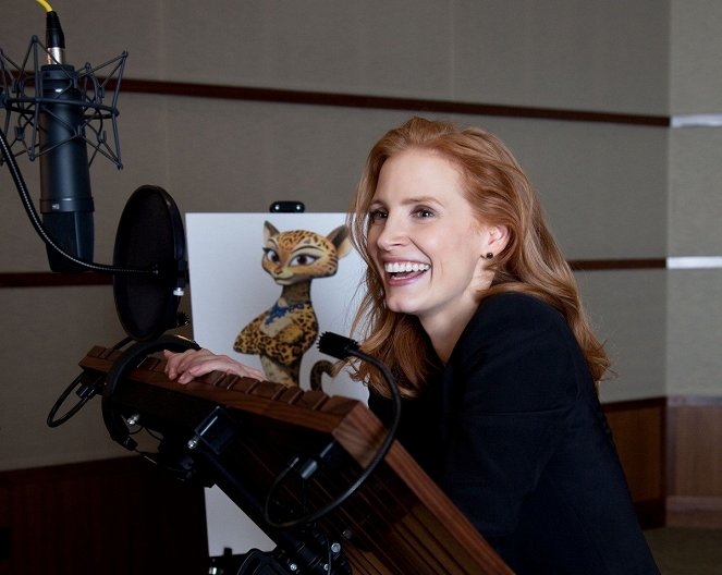 Madagascar 3: Europe's Most Wanted - Making of - Jessica Chastain