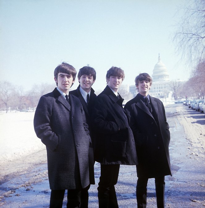 The Beatles: A hét nyolc napja - Filmfotók - George Harrison, Paul McCartney, John Lennon, Ringo Starr