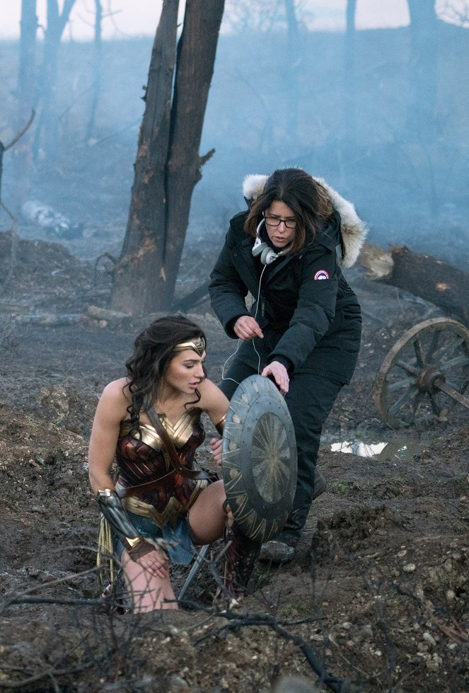 Wonder Woman - Van de set - Gal Gadot, Patty Jenkins