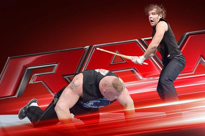 WWE Monday Night RAW - Werbefoto - Brock Lesnar, Jonathan Good