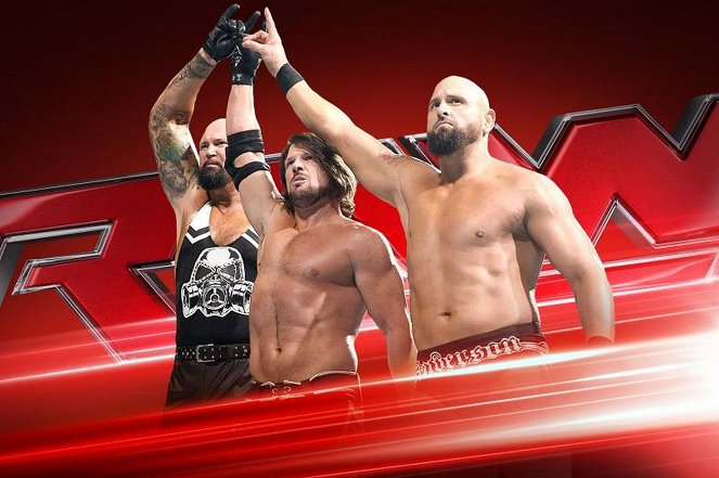 Wrestling: WWE Raw - Werbefoto - Andrew Hankinson, Allen Jones, Chad Allegra