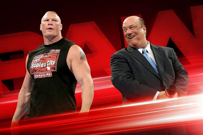 Wrestling: WWE Raw - Werbefoto - Brock Lesnar, Paul Heyman